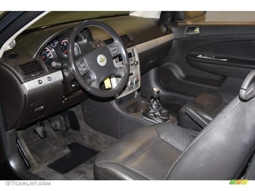 Ebony Interior 2006 Chevrolet Cobalt Ss Supercharged Coupe