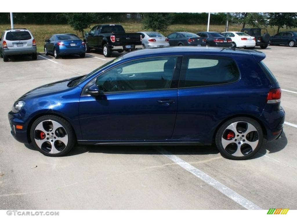 Shadow Blue Metallic 2011 Volkswagen GTI 2 Door Exterior Photo #38543763