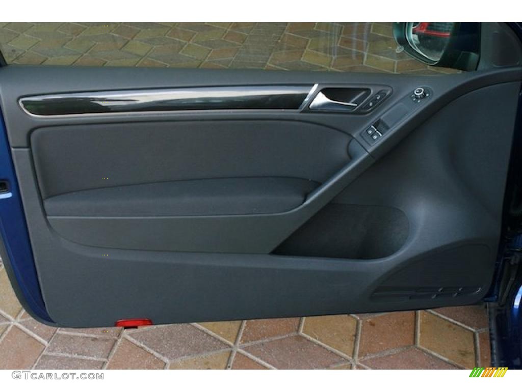 2011 Volkswagen GTI 2 Door Interlagos Plaid Cloth Door Panel Photo #38543863