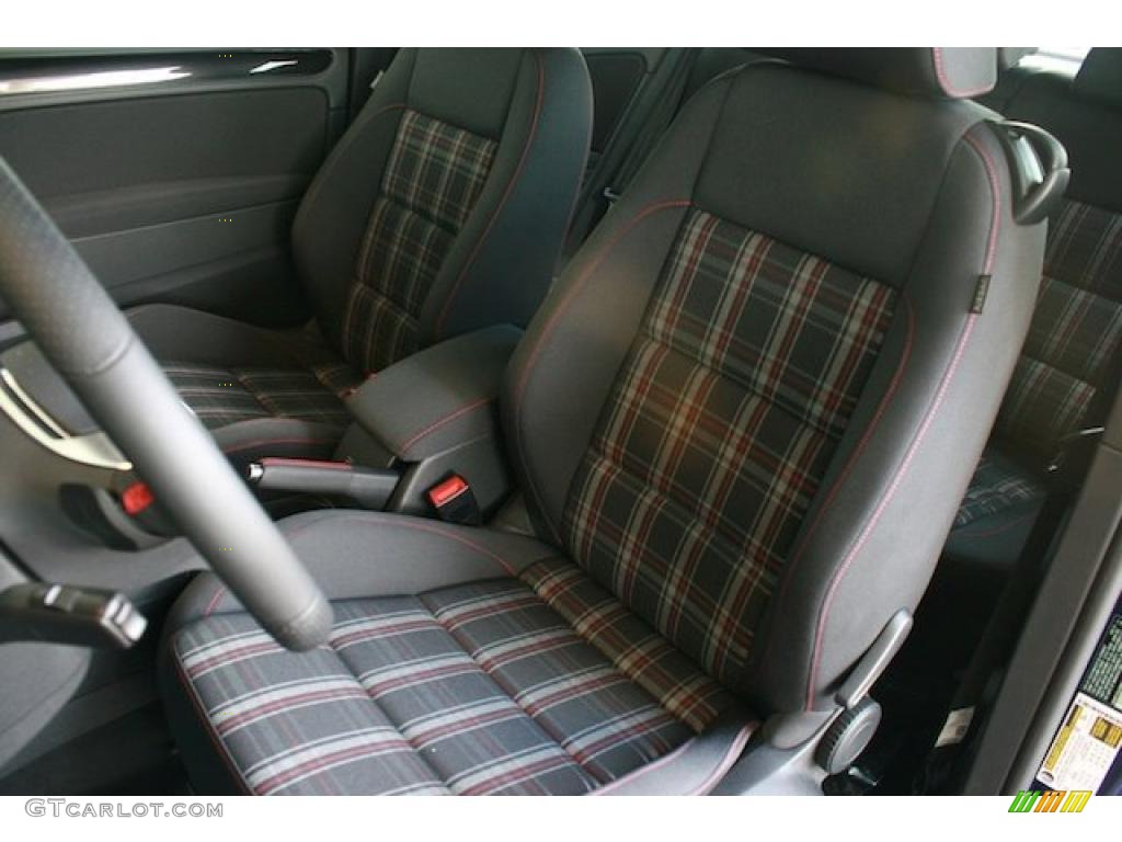 Interlagos Plaid Cloth Interior 2011 Volkswagen GTI 2 Door Photo #38543899