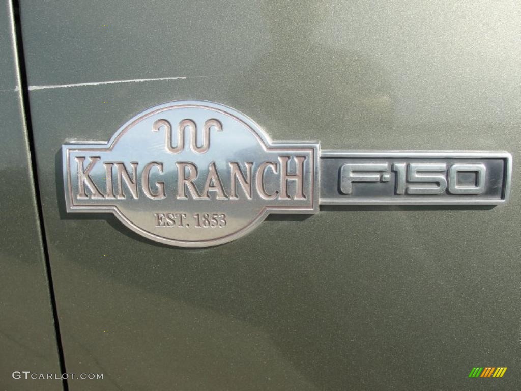 2001 F150 King Ranch SuperCrew - Estate Green Metallic / Castano Brown Leather photo #17