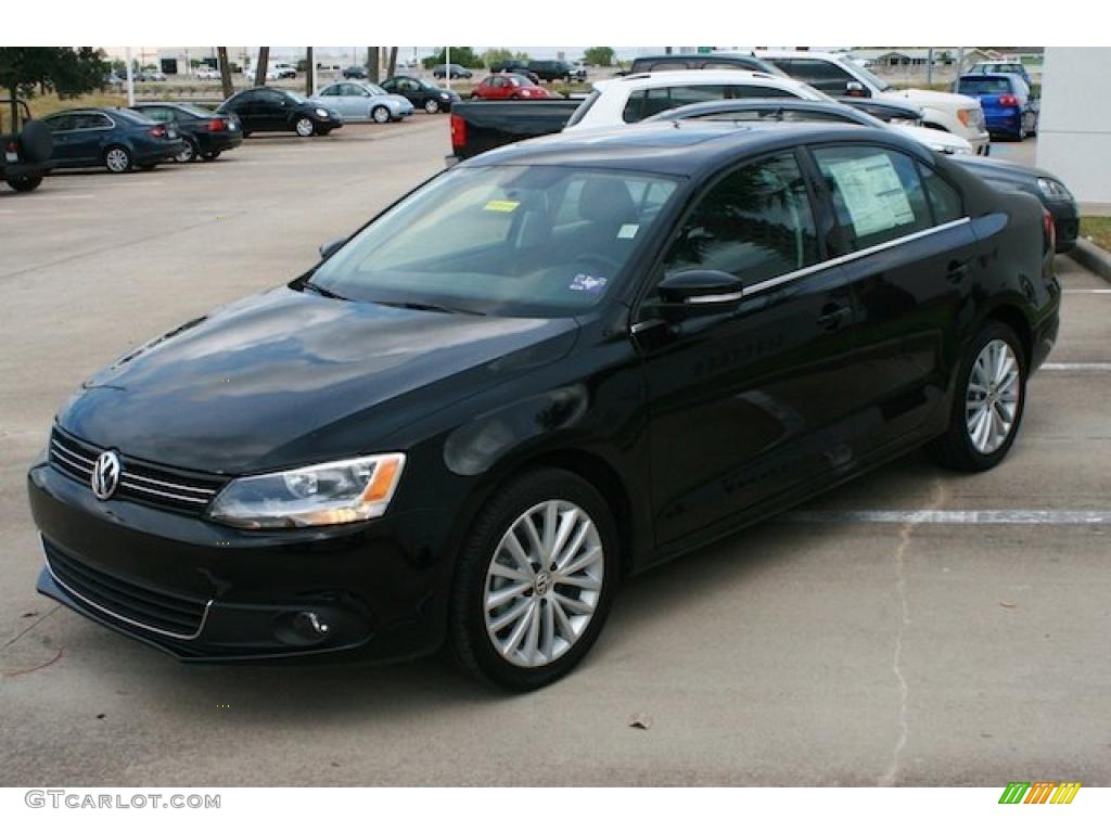 Black 2011 Volkswagen Jetta SEL Sedan Exterior Photo #38544207