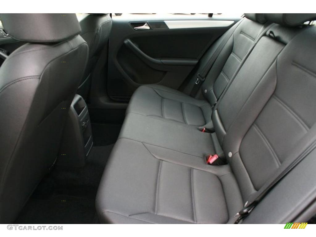 Titan Black Interior 2011 Volkswagen Jetta SEL Sedan Photo #38544243