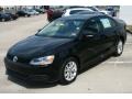 Black 2011 Volkswagen Jetta SE Sedan Exterior