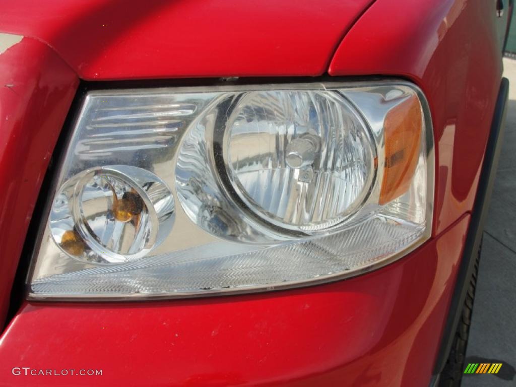 2004 F150 FX4 Regular Cab 4x4 - Bright Red / Black/Medium Flint photo #10