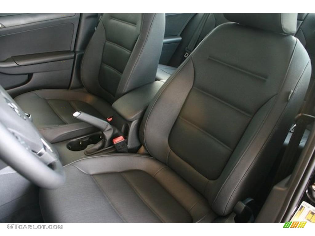 Titan Black Interior 2011 Volkswagen Jetta SE Sedan Photo #38544735