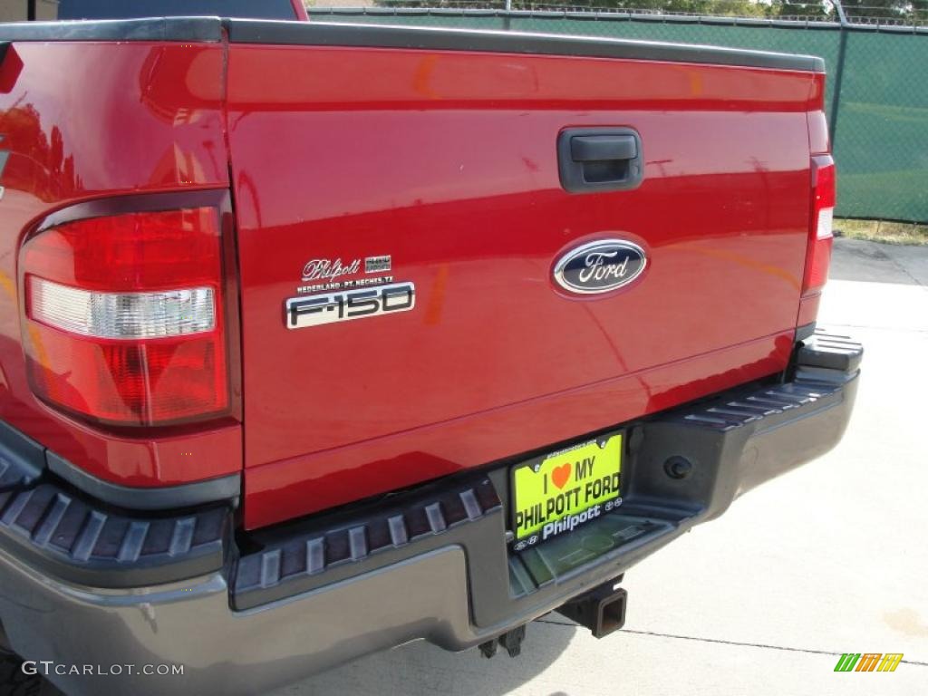 2004 F150 FX4 Regular Cab 4x4 - Bright Red / Black/Medium Flint photo #22