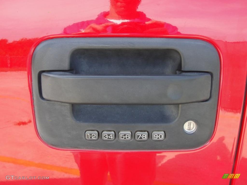 2004 F150 FX4 Regular Cab 4x4 - Bright Red / Black/Medium Flint photo #24