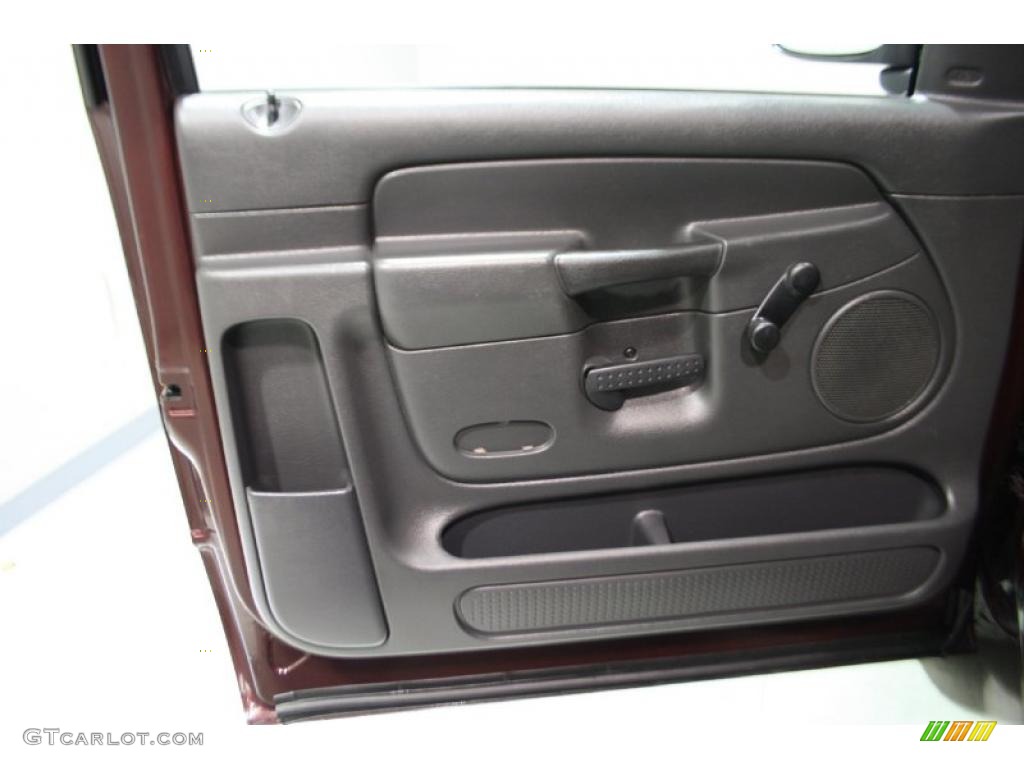 2005 Dodge Ram 1500 ST Regular Cab Dark Slate Gray Door Panel Photo #38545255