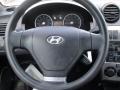 Black 2004 Hyundai Tiburon Standard Tiburon Model Steering Wheel