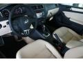 Cornsilk Beige 2011 Volkswagen Jetta SE Sedan Interior Color
