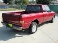 1996 Electric Currant Red Pearl Metallic Ford Ranger XLT SuperCab  photo #3