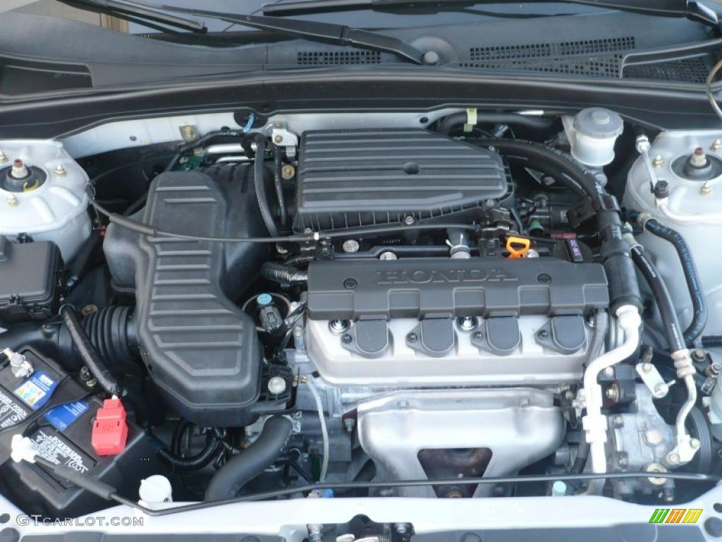 2005 Honda Civic Value Package Coupe 1.7L SOHC 16V VTEC 4 Cylinder Engine Photo #38547955