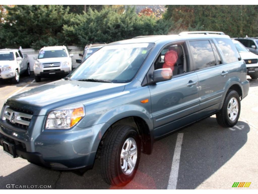 2008 Pilot Value Package 4WD - Steel Blue Metallic / Gray photo #1