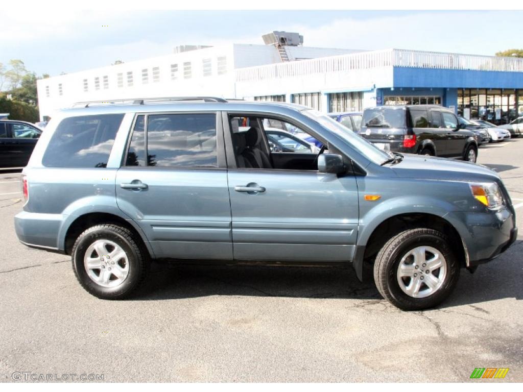 2008 Pilot Value Package 4WD - Steel Blue Metallic / Gray photo #4