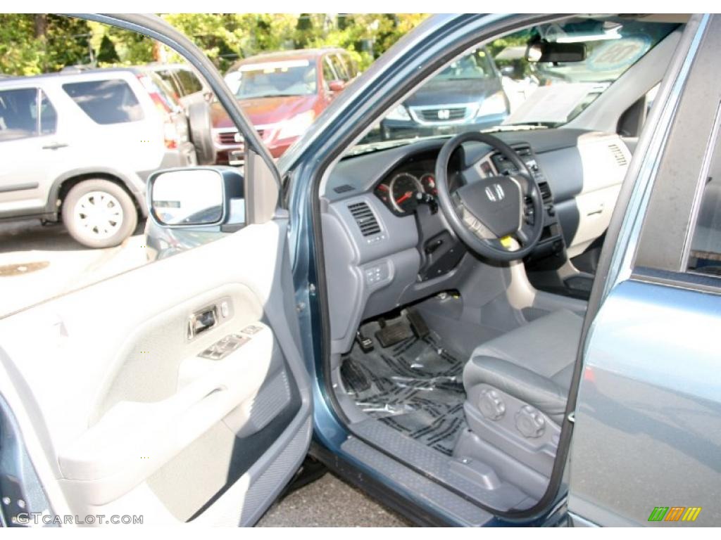 2008 Pilot Value Package 4WD - Steel Blue Metallic / Gray photo #10