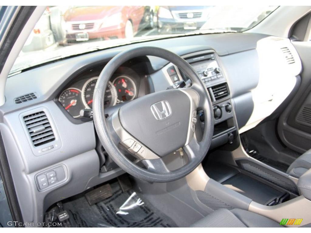 2008 Pilot Value Package 4WD - Steel Blue Metallic / Gray photo #11