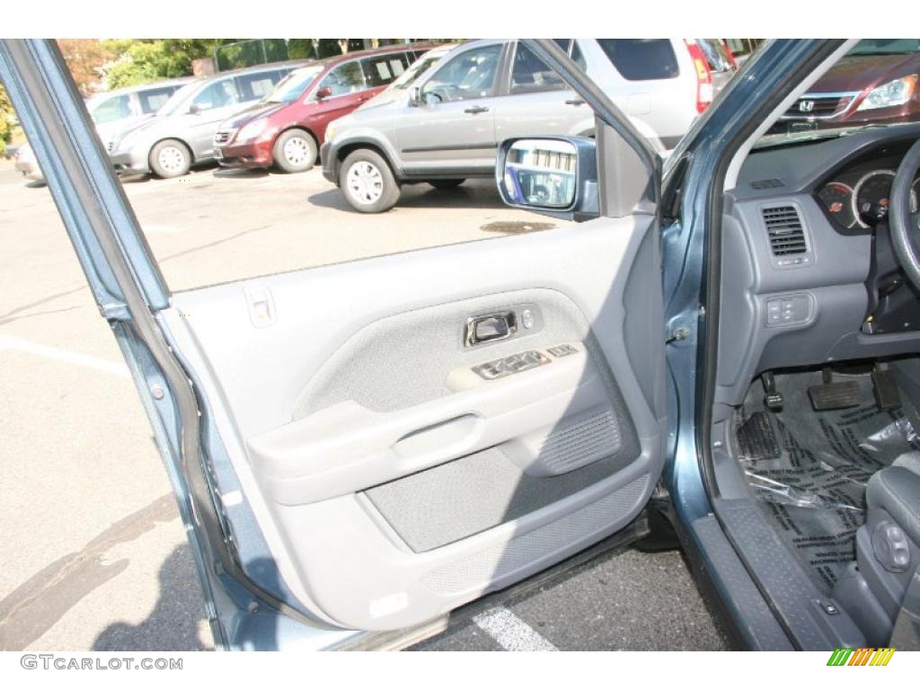 2008 Pilot Value Package 4WD - Steel Blue Metallic / Gray photo #13