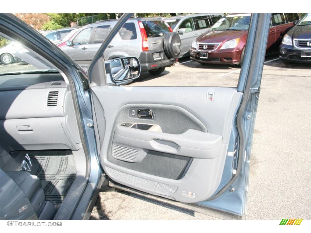 2008 Pilot Value Package 4WD - Steel Blue Metallic / Gray photo #16