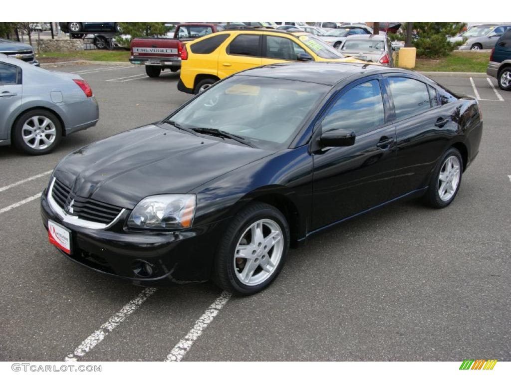 2007 Galant SE - Kalapana Black / Black photo #1