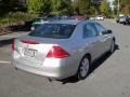 2007 Alabaster Silver Metallic Honda Accord LX V6 Sedan  photo #3