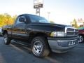 Black 1999 Dodge Ram 1500 SLT Regular Cab