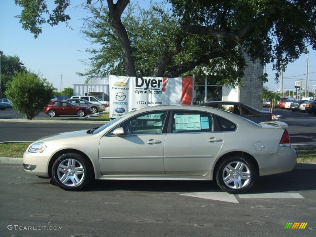 2011 Impala LT - Gold Mist Metallic / Neutral photo #4
