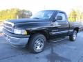Black - Ram 1500 SLT Regular Cab Photo No. 3