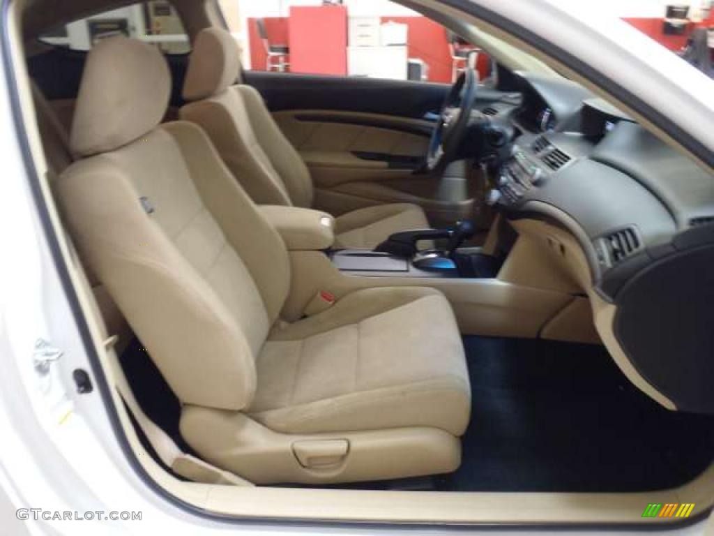 Ivory Interior 2008 Honda Accord LX-S Coupe Photo #38550925