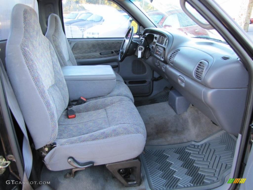 Mist Gray Interior 1999 Dodge Ram 1500 SLT Regular Cab Photo #38551009