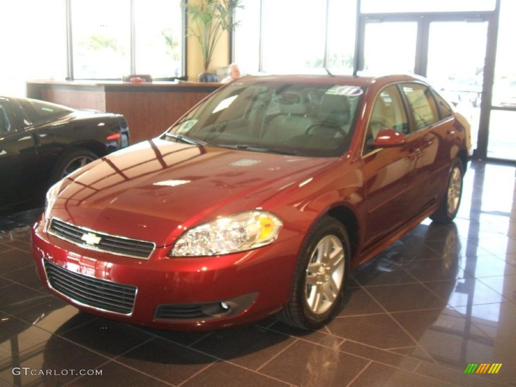 2011 Impala LT - Red Jewel Tintcoat / Gray photo #1