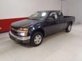 2007 Imperial Blue Metallic Chevrolet Colorado LT Extended Cab  photo #8