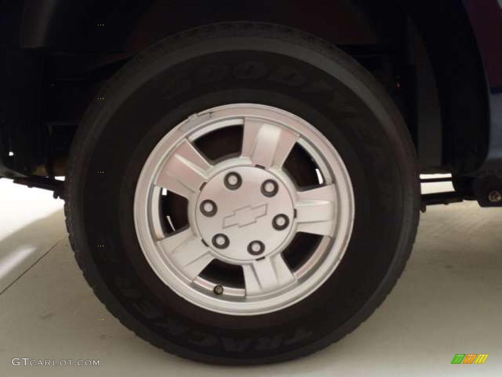 2007 Chevrolet Colorado LT Extended Cab Wheel Photo #38551081