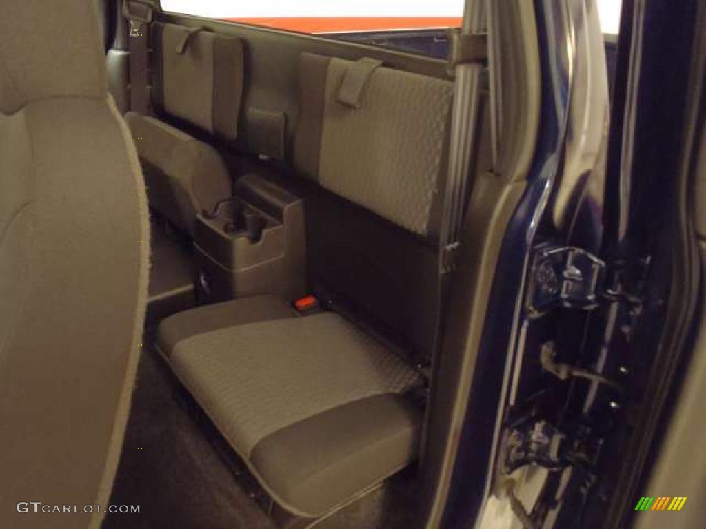 Very Dark Pewter Interior 2007 Chevrolet Colorado LT Extended Cab Photo #38551173