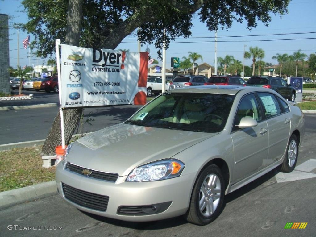 2011 Impala LT - Gold Mist Metallic / Neutral photo #1