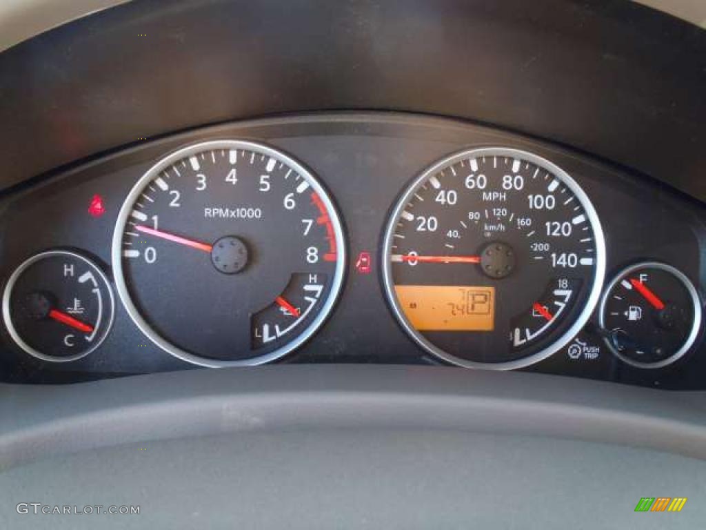 2011 Nissan Pathfinder Silver Gauges Photo #38551357