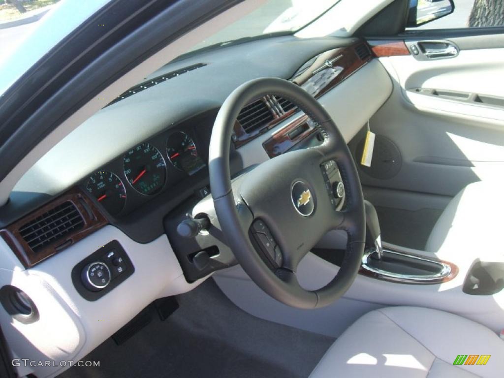 2011 Chevrolet Impala LT Gray Dashboard Photo #38551597