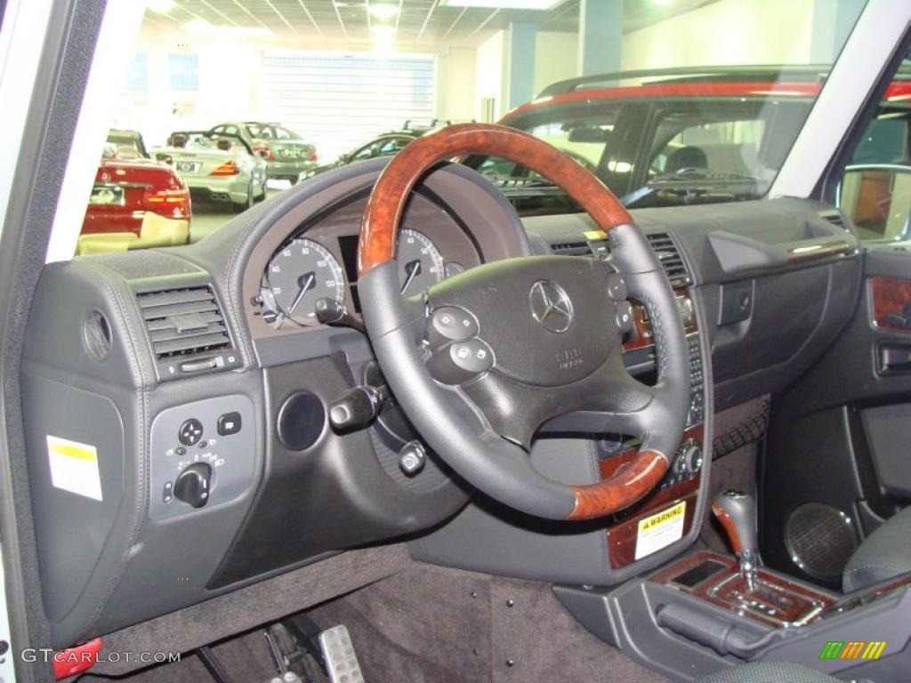Black Interior 2010 Mercedes-Benz G 550 Photo #38551777