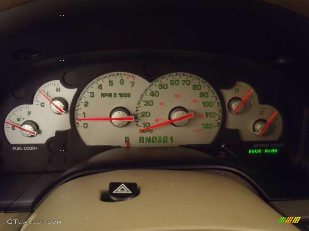 2004 Mercury Mountaineer AWD Gauges Photo #38552365