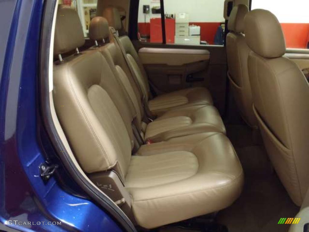 Medium Dark Parchment Interior 2004 Mercury Mountaineer AWD Photo #38552421