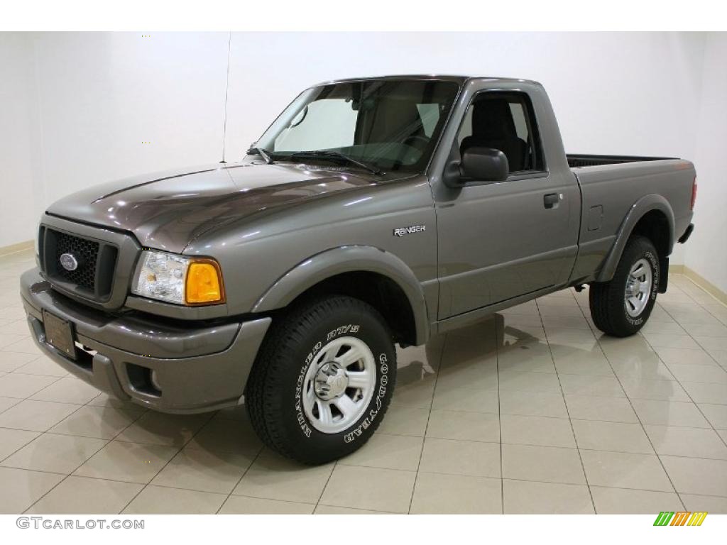 Dark Shadow Grey Metallic 2004 Ford Ranger Edge Regular Cab Exterior Photo #38552881