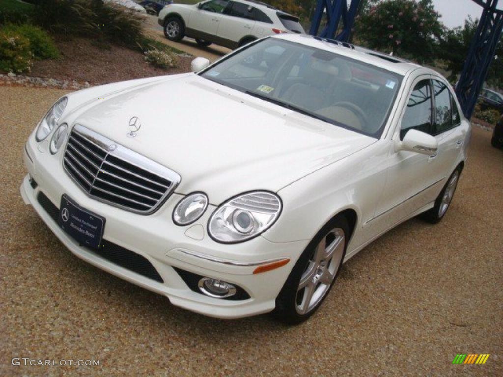 2009 E 350 Sedan - Arctic White / Cashmere photo #10