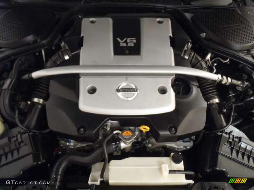 2007 Nissan 350Z Enthusiast Coupe Engine Photos