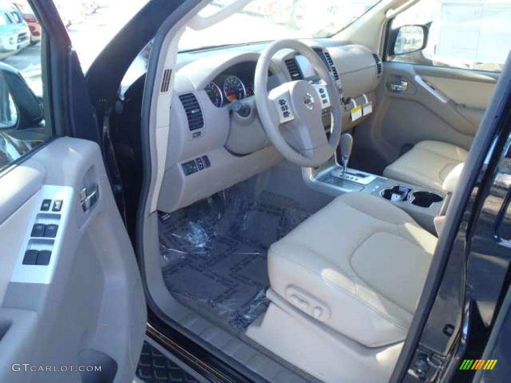 Cafe Latte Interior 2011 Nissan Pathfinder Silver Photo #38554205