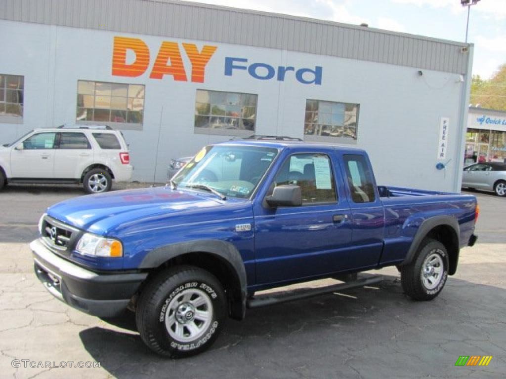 2006 B-Series Truck B4000 SE Cab Plus 4 4x4 - Lapis Blue / Graphite photo #1