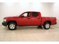 2008 Inferno Red Crystal Pearl Dodge Dakota ST Crew Cab 4x4  photo #4