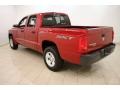 2008 Inferno Red Crystal Pearl Dodge Dakota ST Crew Cab 4x4  photo #5