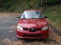 2007 Garnet Red Pearl Subaru Impreza 2.5i Wagon  photo #2