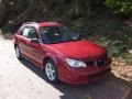 2007 Garnet Red Pearl Subaru Impreza 2.5i Wagon  photo #11