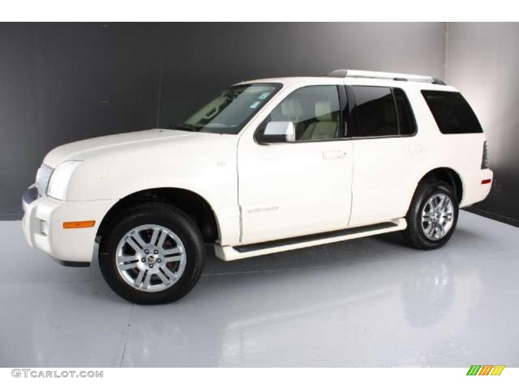 Oxford White 2007 Mercury Mountaineer Premier AWD Exterior Photo #38556885